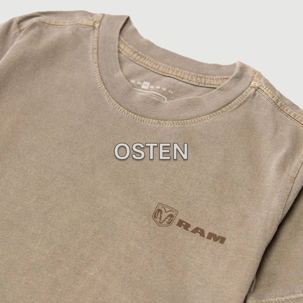 Camiseta infantil Ram Back Print - Tam: 10 - image 0