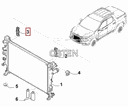 Suporte de fixação do radiador - image 0