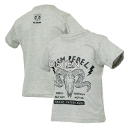 [7908411727130] Camiseta infantil Ram Rebel Skull - Tam: 2